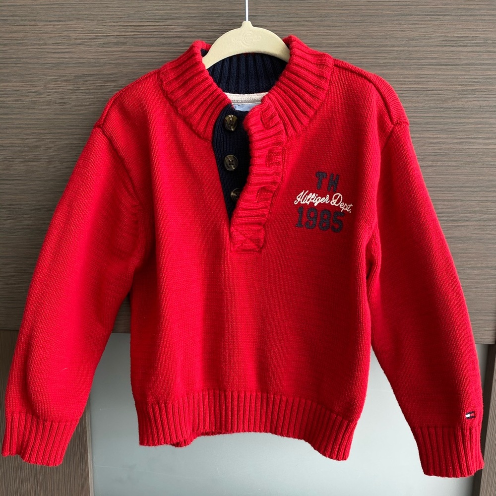 Tommy Hilfiger Toddler 24month red sweater